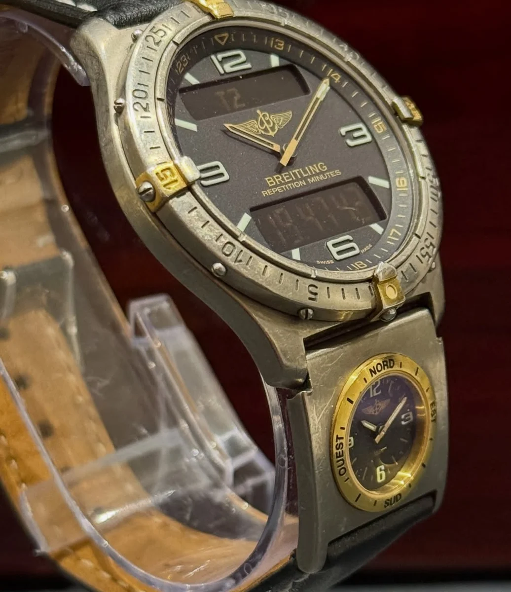 Breitling Aerospace 1995 Titanium UTC Leather - Image 2