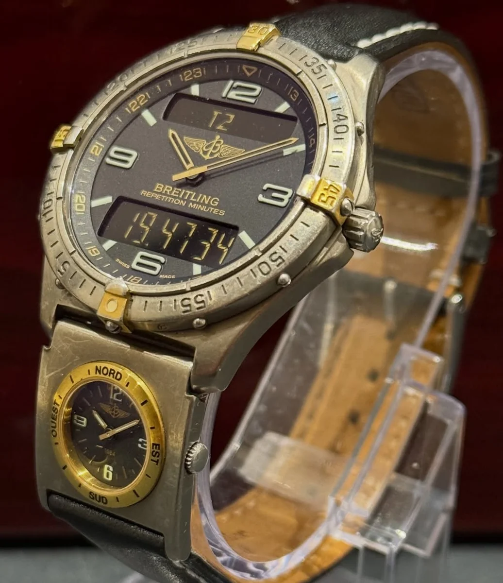 Breitling Aerospace 1995 Titanium UTC Leather - Image 3