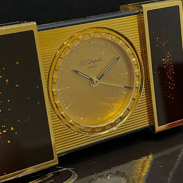 S.T. Dupont Desk Clock And Alarm - A Unique Artistic Masterpiece - Image 2