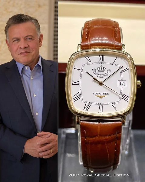 Rare Longines Special Edition King Abdullah II 2003