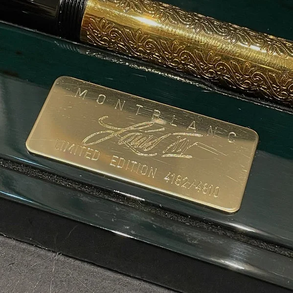 RARE Limited Edition MB Fountain Pen Prince Saud Bin Nayef Bin Abdulaziz - Image 2