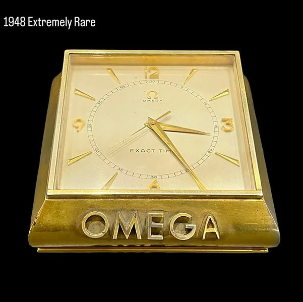 Preowned Vintage 1940S Genuine Desk Oclock Mega Very Rare