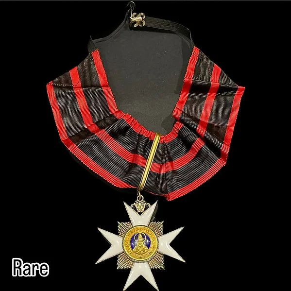 1905 RARE  Papal Medal Bestowed By Direct Decree Of The Pope - Image 2