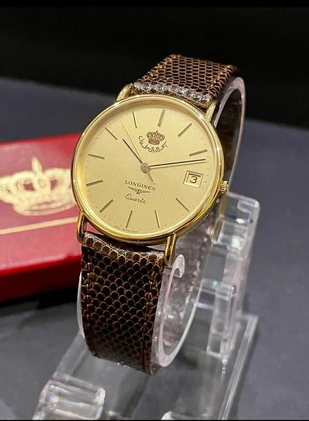 1986 Lock Zero Longines King Hussain Quartz -Never Used