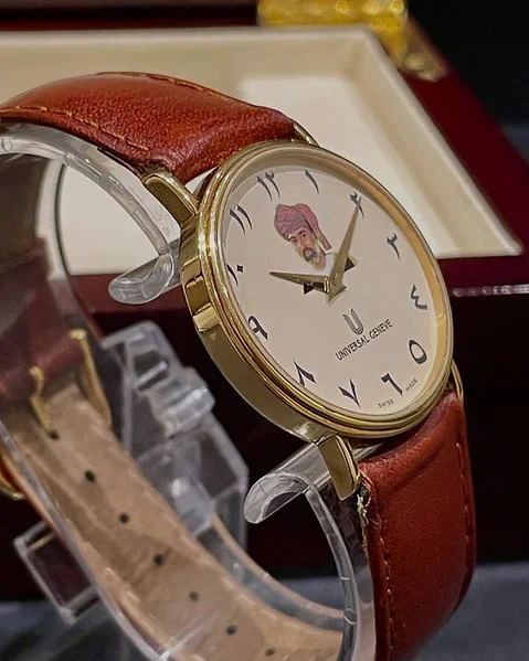 Rare 1990 Special Edition His Majesty Sultan Qaboos Oman Full Gold - Image 5