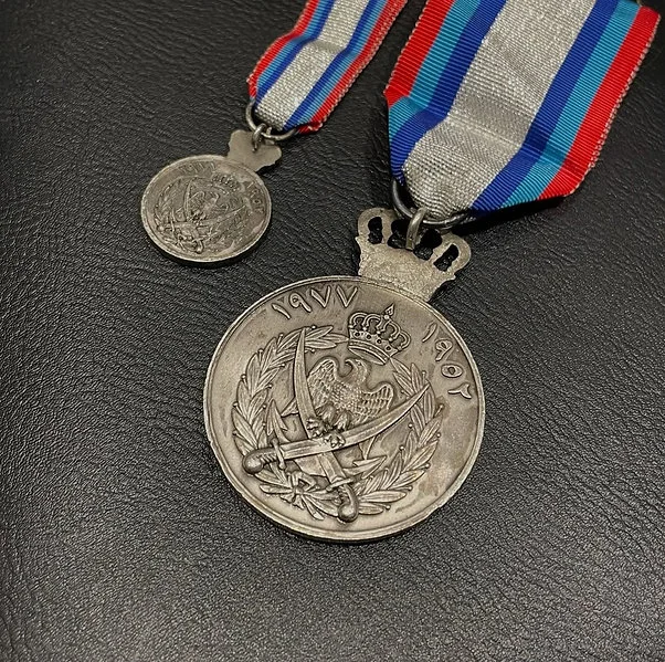 Royal Medals Set – 25th Anniversary Of His Majesty King Hussein - Image 3