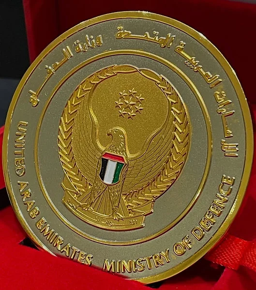 Military Commemorative Masterpiece Coin UAE Al Husen Palace - Image 4