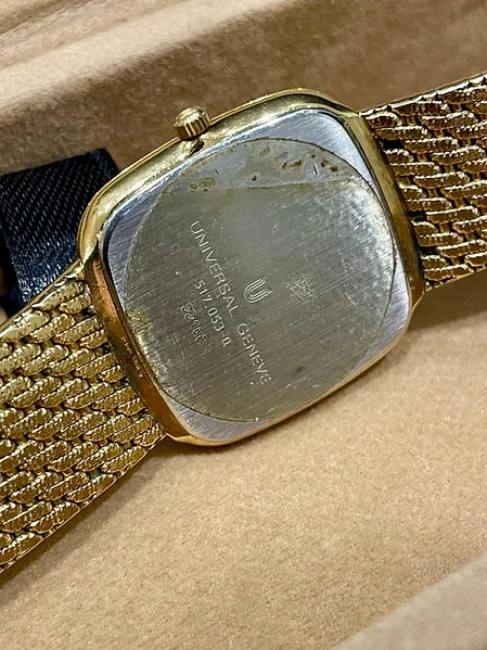 Preowned Universal Geneva Dress Watch - Iraq President Saddam Hussain 1981 - Image 2