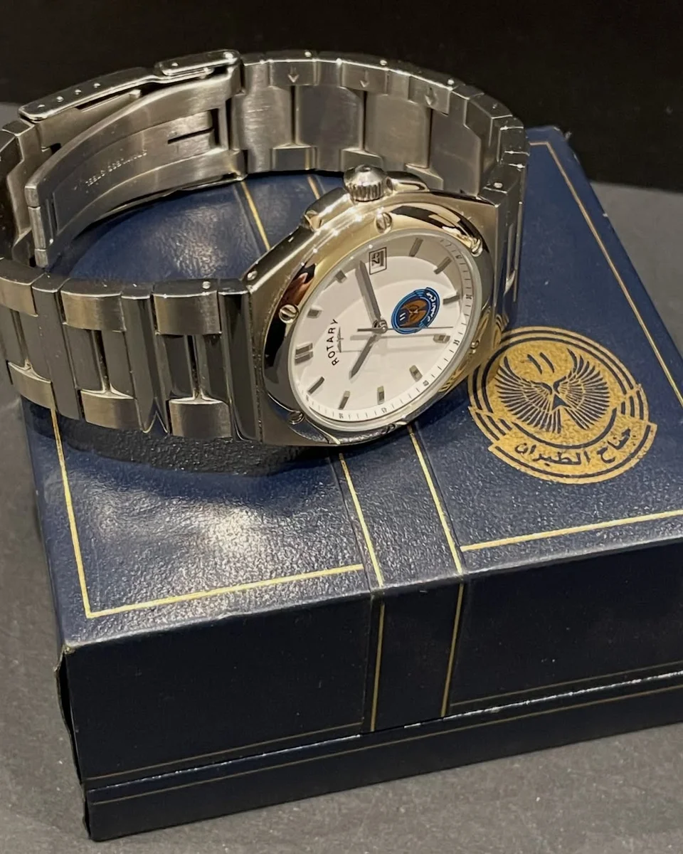 Rotary Switzerland Dress Watch- Suadi Arabia Air Military Forces 11 - Image 6