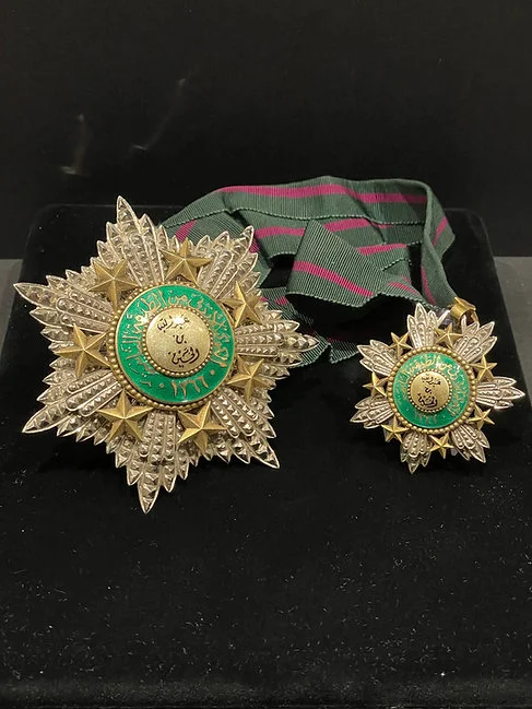 1949 Medals Set (Al Kawaba Al Urdni) King Abdullah First (Very Rare)