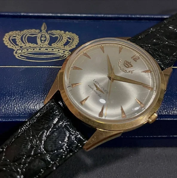 Preowned Longines Royal Edition- Skeleton, King Hussain, Jordan RARE