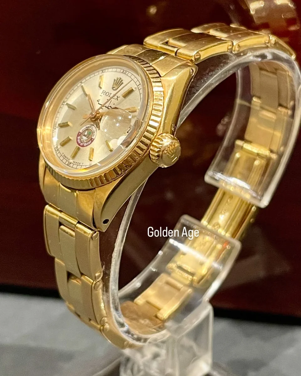1980s Rolex Qatar Special Edition HHR Khalifa Bin Hamad Rare - Image 5