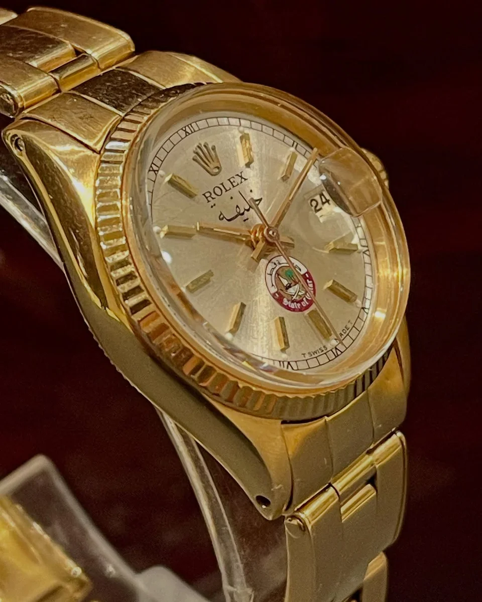 1980s Rolex Qatar Special Edition HHR Khalifa Bin Hamad Rare - Image 6