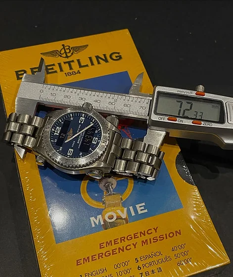 Rare Breitling Emergency 2007 Blue Dark Titanum Complete Set - Image 10