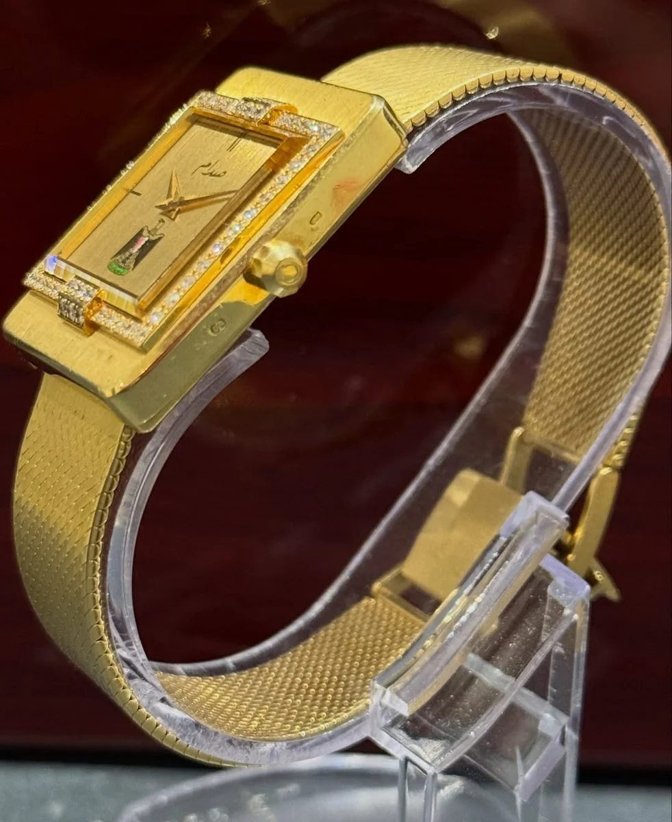 1980 Century RARE Preowned President Saddam Hussein Full Gold - Image 3