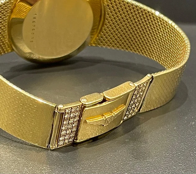 1969 Rare Full Gold Ahmed Hassan Al-Bakr Iraq Longines Special Edition - Image 6