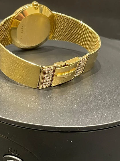 1969 Rare Full Gold Ahmed Hassan Al-Bakr Iraq Longines Special Edition - Image 7