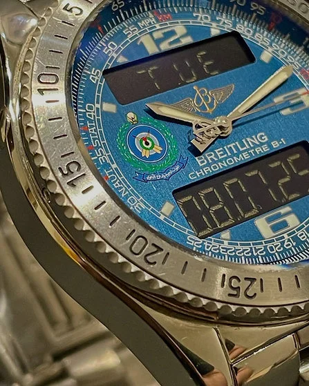Rare Breitling B-1 Chronometre, Made Exclusively For The UAE Air Force - Image 7