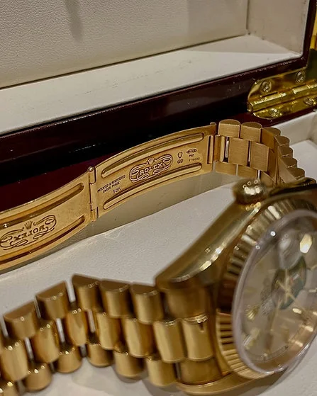 RARE Sovereign Rolex Arabic UAE Military Edition, Day Date Gold - Image 2