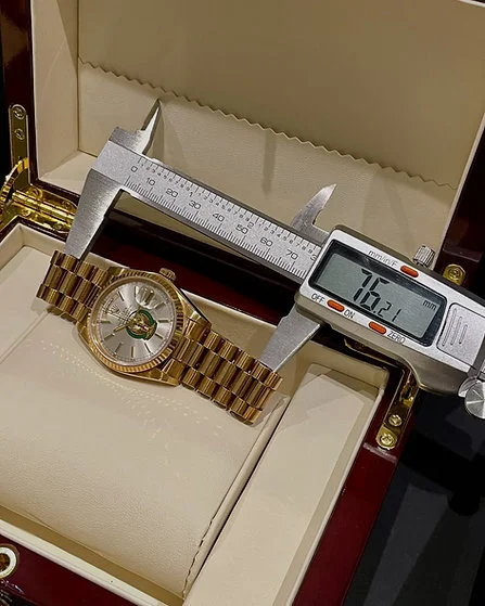 RARE Sovereign Rolex Arabic UAE Military Edition, Day Date Gold - Image 8