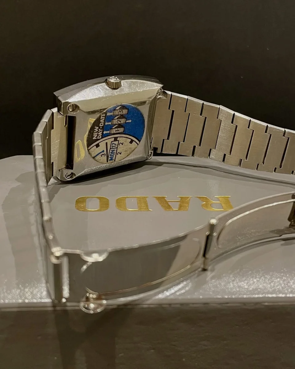 970s Legend Rado 515 DiaStar Vintage Tungsten Steel - Image 11