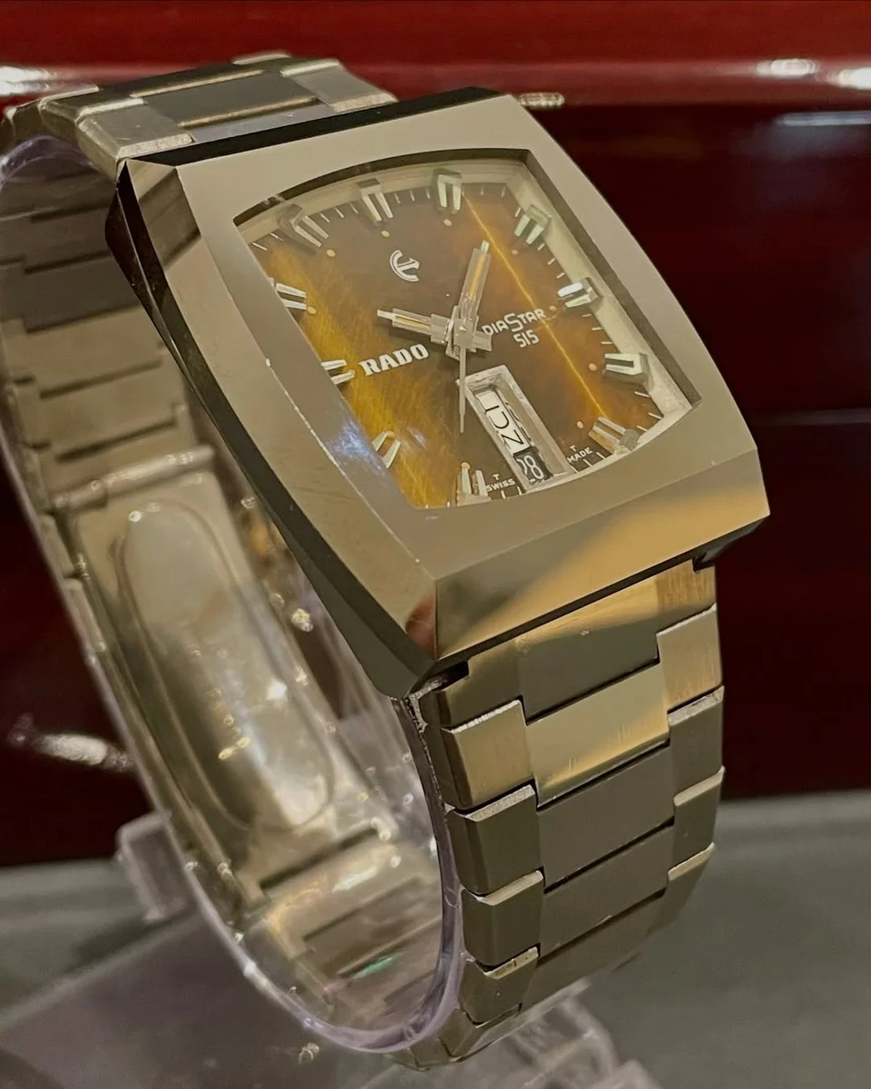 970s Legend Rado 515 DiaStar Vintage Tungsten Steel - Image 12