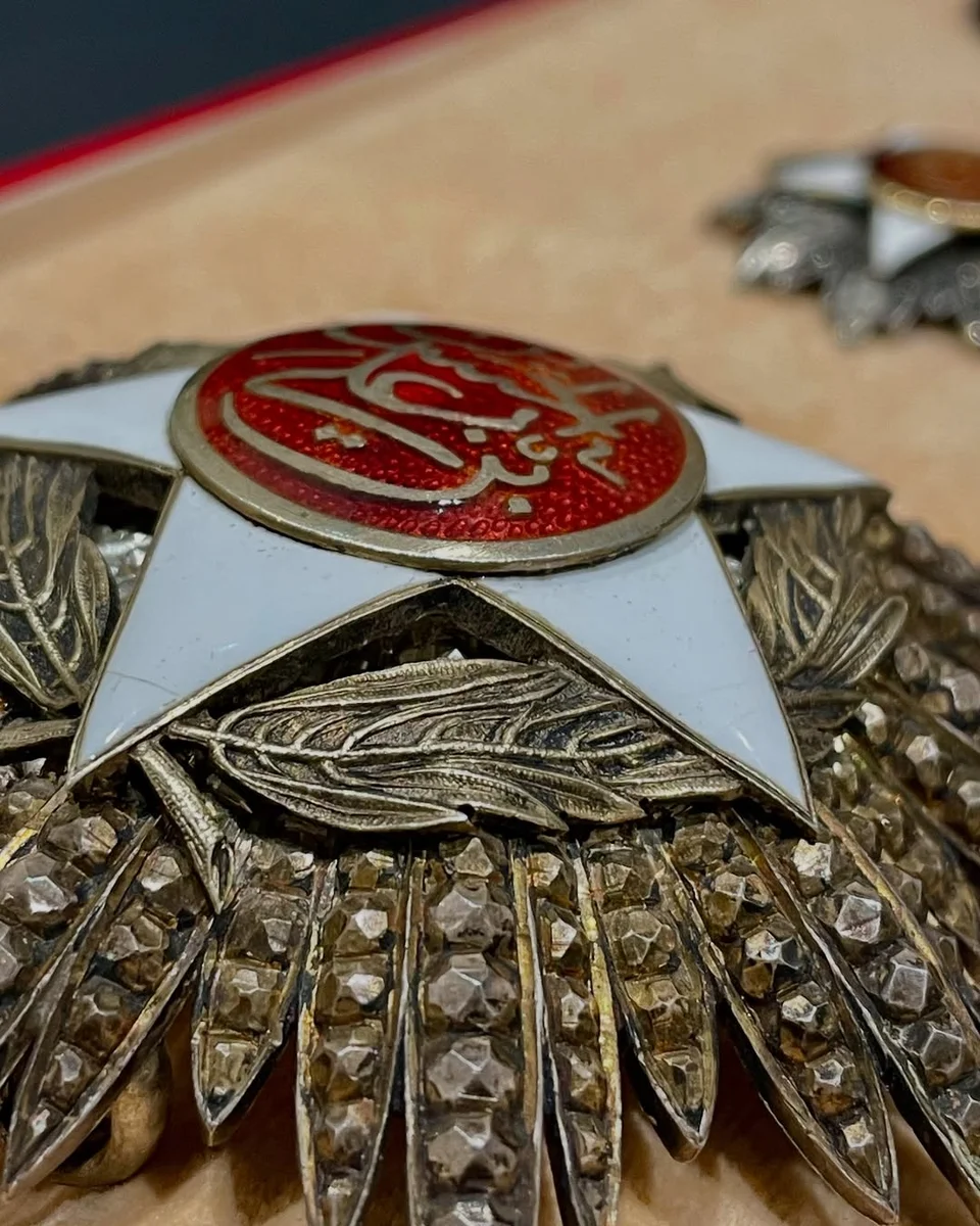 Rare Hashemite Independence Order – Sharif Hussein Bin Ali Era 1921 - Image 2