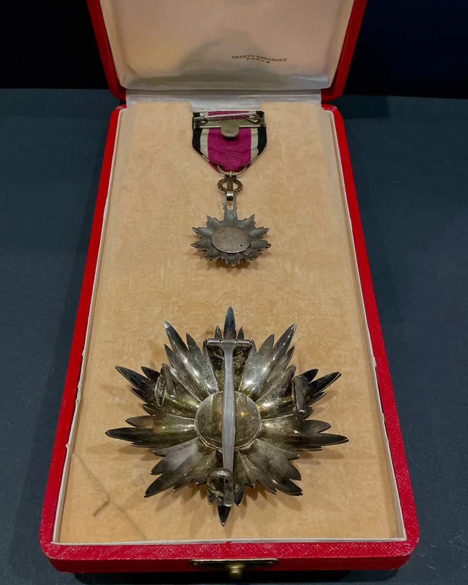 Rare Hashemite Independence Order – Sharif Hussein Bin Ali Era 1921 - Image 9