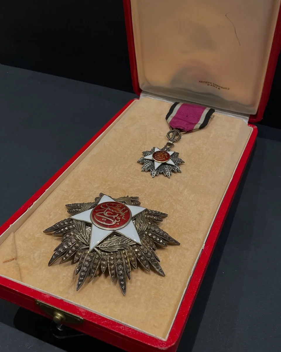 Rare Hashemite Independence Order – Sharif Hussein Bin Ali Era 1921 - Image 11