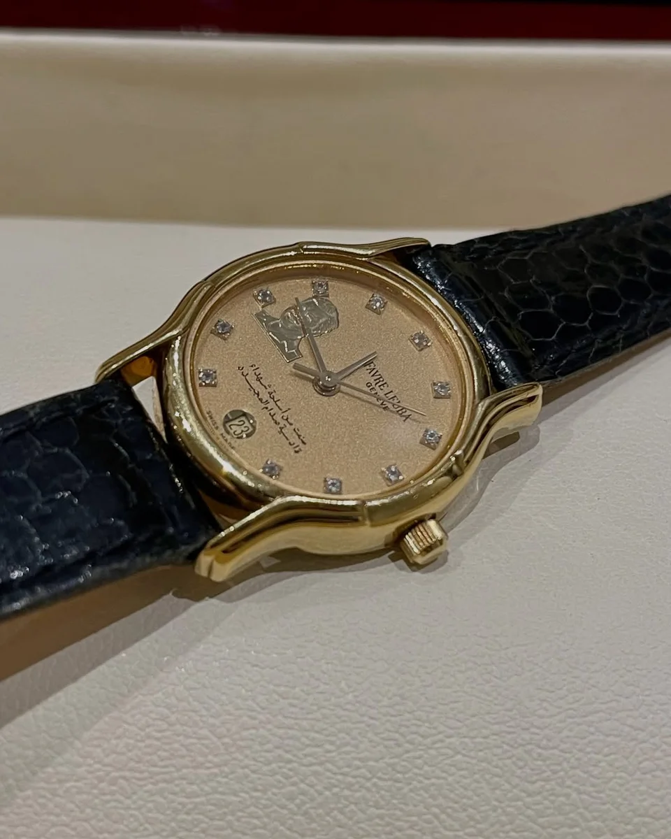 1980 President Saddam Hussein Favre-Leuba and Universal Geneve - Image 5