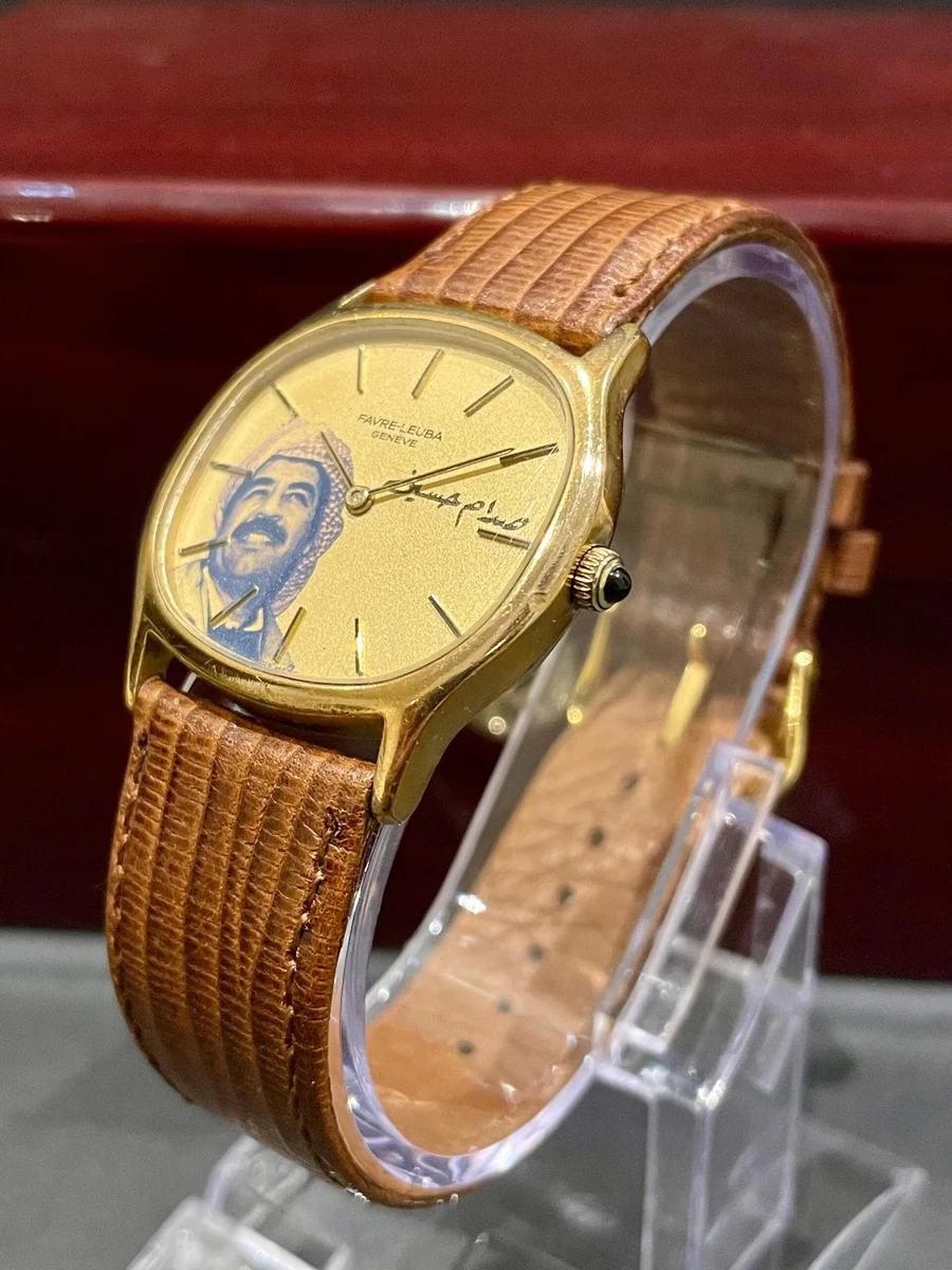 1980 Iraqi Republic Edition Favre-Leuba President Saddam - Image 3