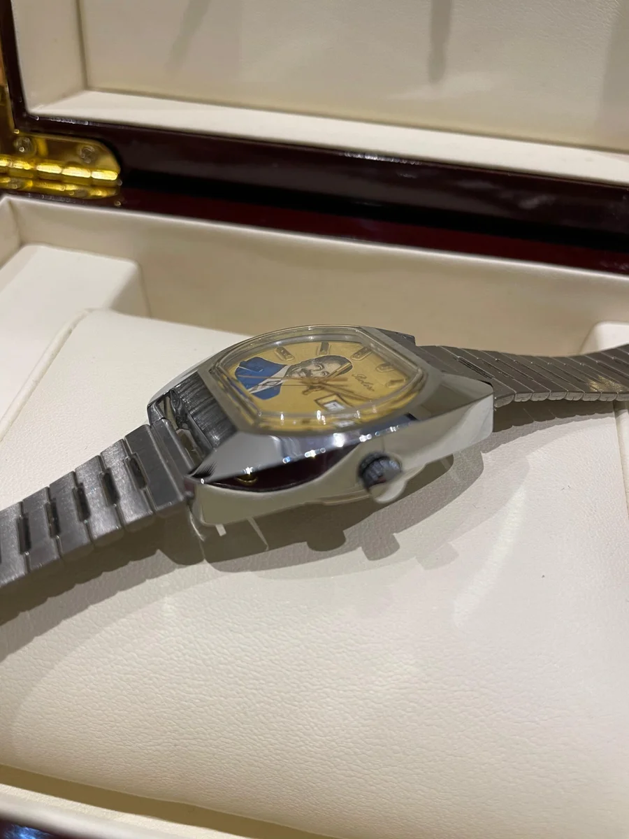 1980 Bolero President Saddam Hussain Day Date RARE - Image 5