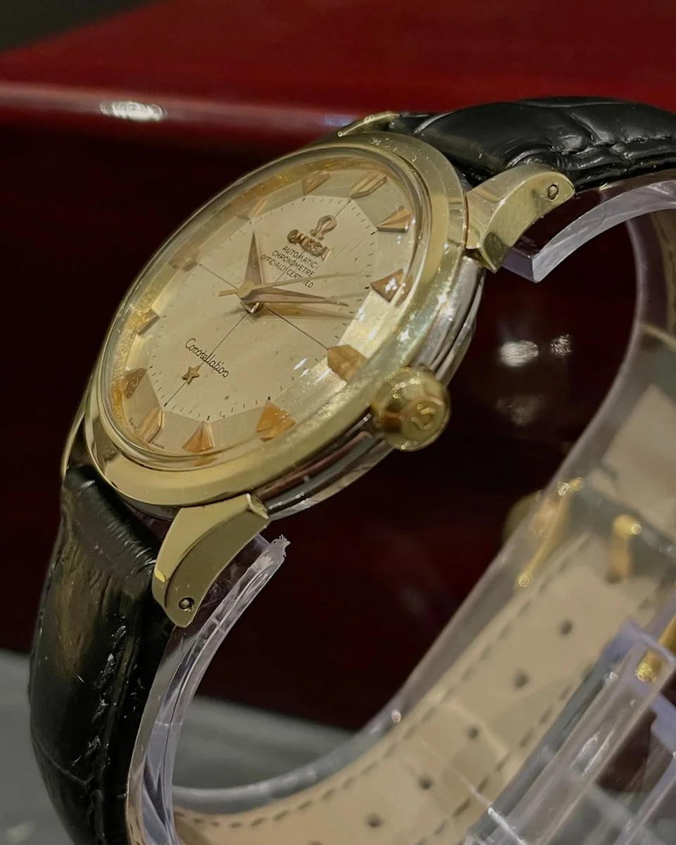 1952 Omega The First Constellation Release Gold Steel - Image 5