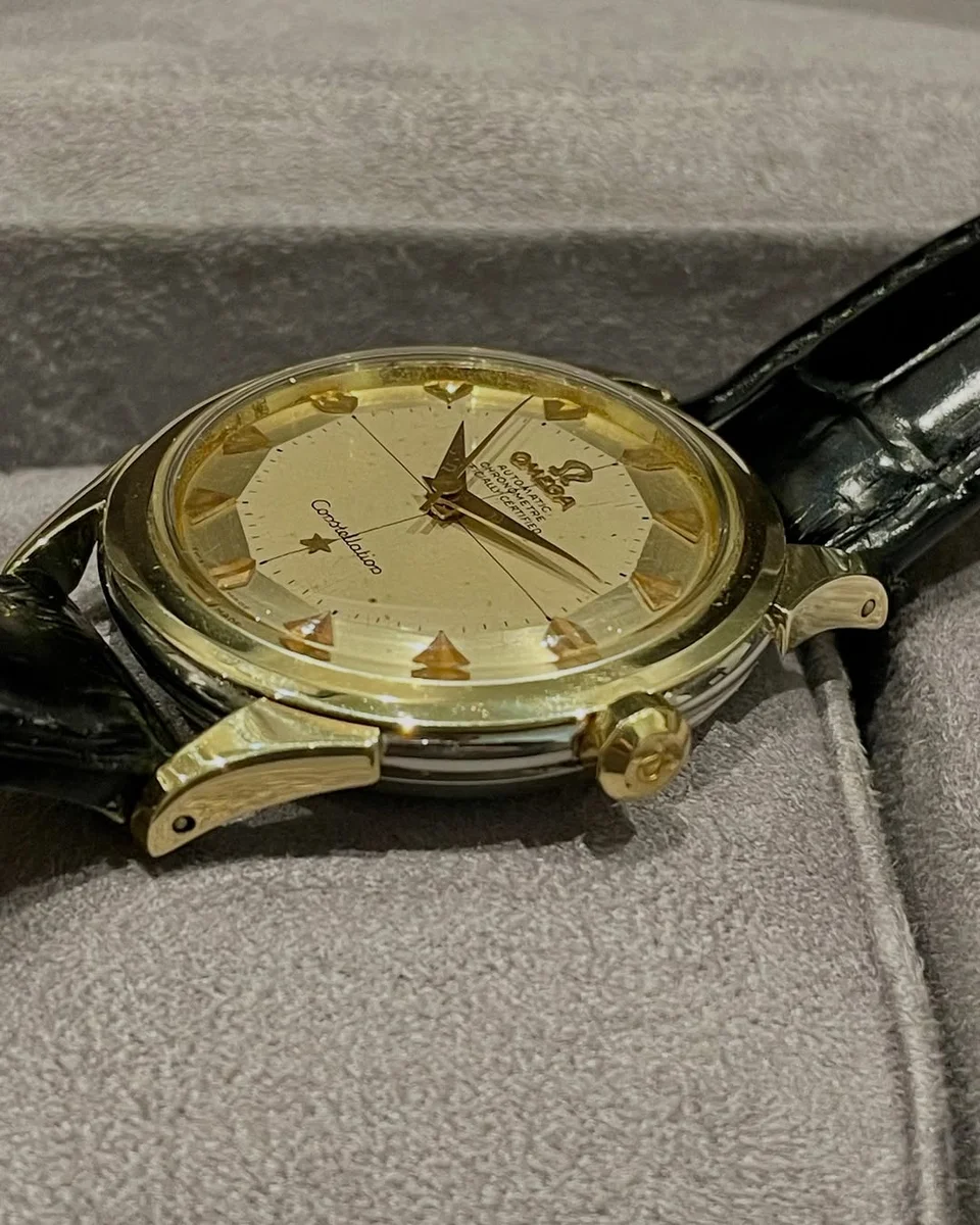 1952 Omega The First Constellation Release Gold Steel - Image 6