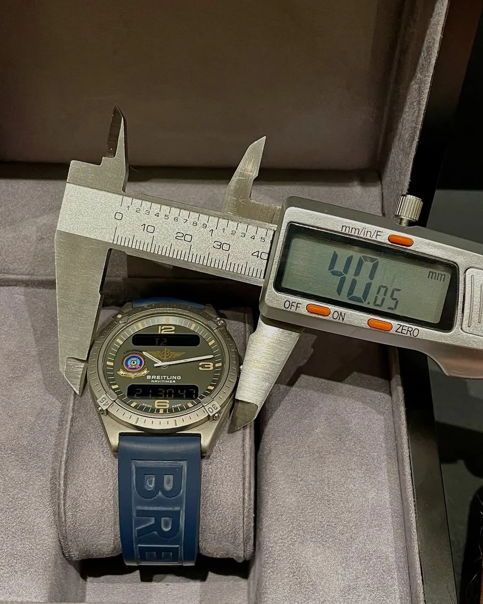 Rare Breitling UAE Military Masterpiece – 1990s - Image 3