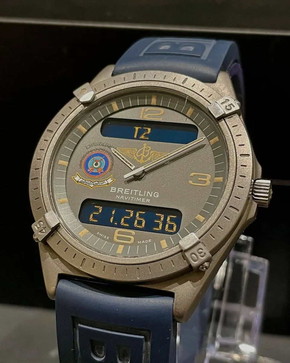 Rare Breitling UAE Military Masterpiece – 1990s - Image 4