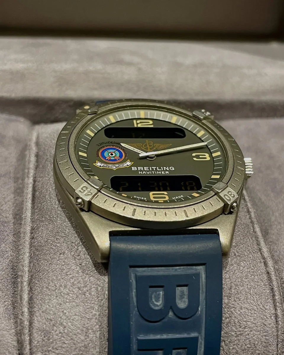 Rare Breitling UAE Military Masterpiece – 1990s - Image 6