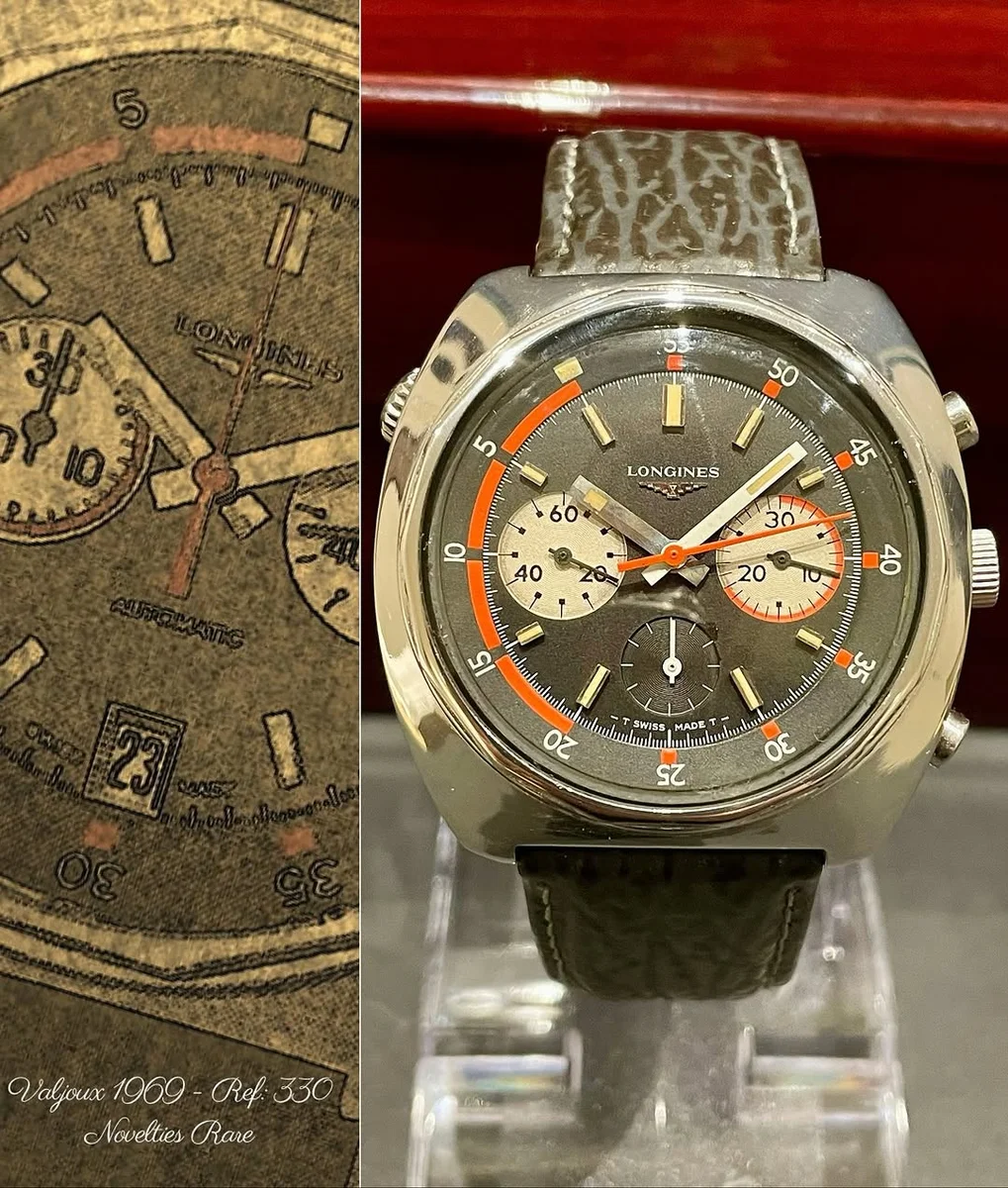 Longines Valjoux 72 – The Spider 1969 - Ultra Rare