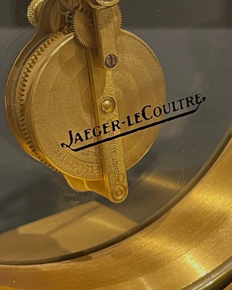 1980 Jaeger-LeCoultre Desk O'clock Floating Movement - Image 3
