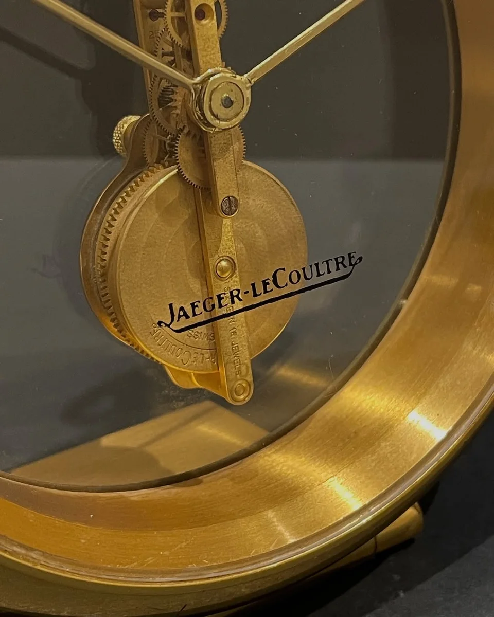 1980 Jaeger-LeCoultre Desk O'clock Floating Movement - Image 7