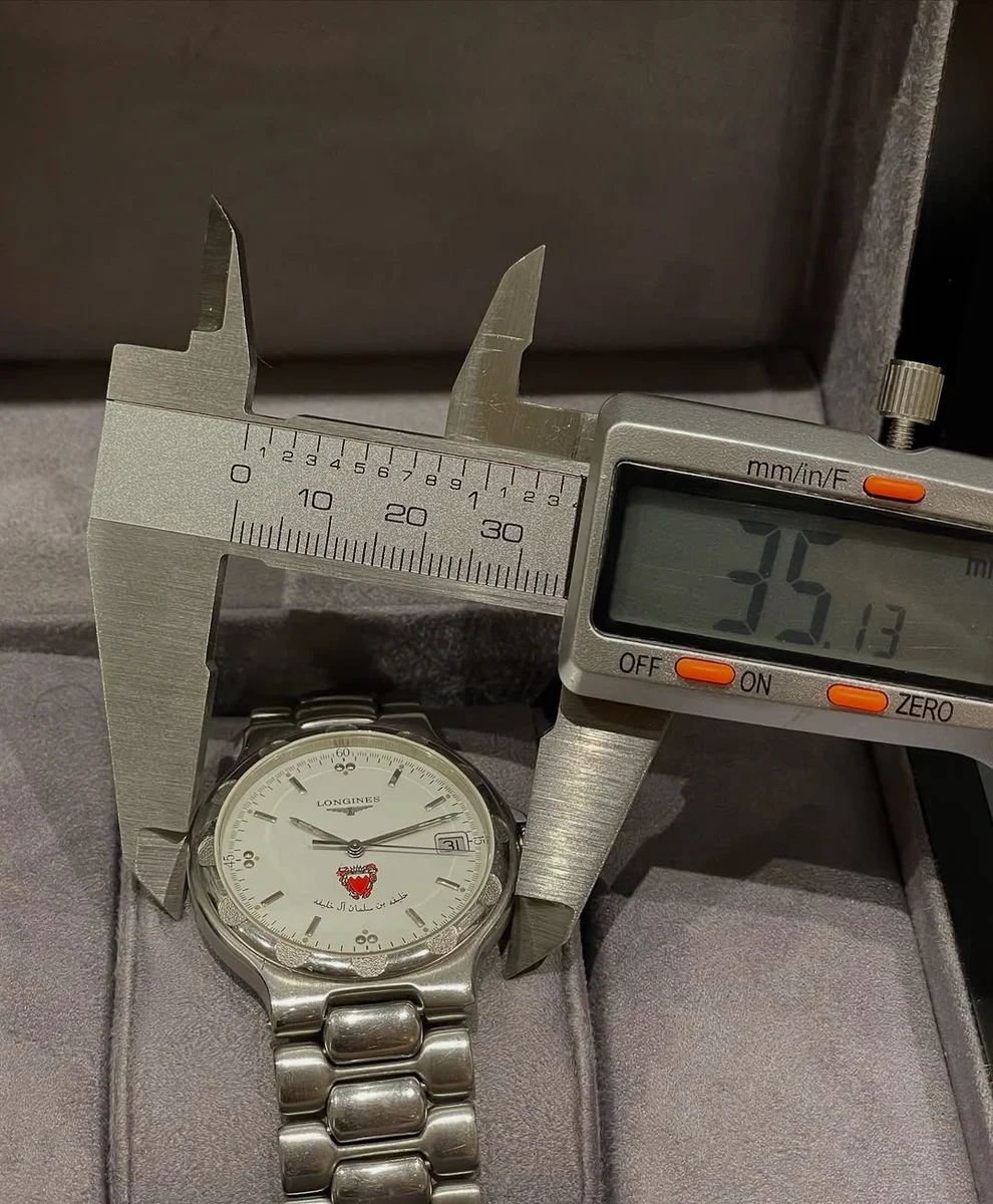 1990 Rare Longines Sheikh Khalifa bin Salman Al Khalifa - Image 6