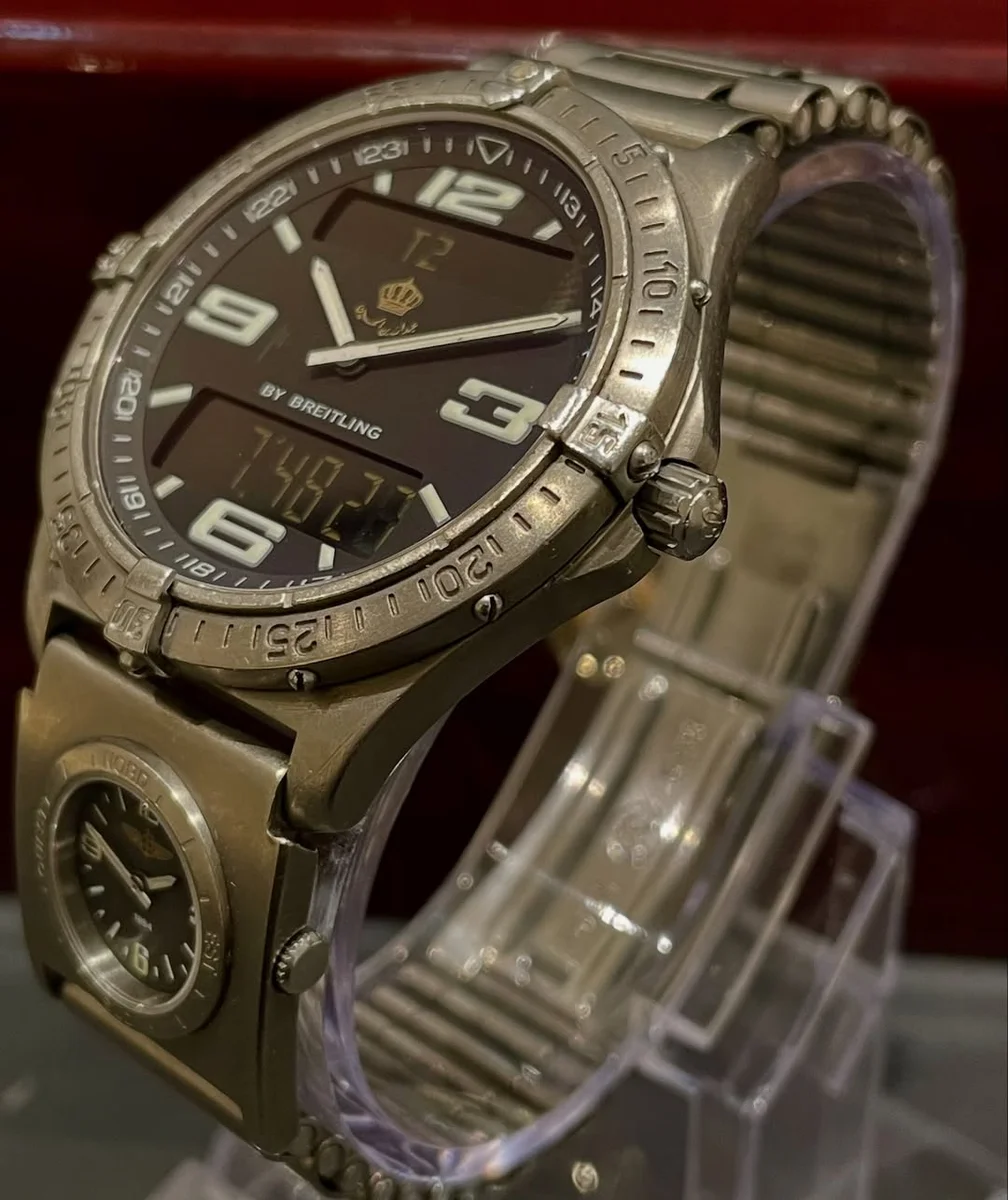 RARE Breitling Aerospace Special Edition His Majesty King Abdullah II Ibn Al Hussein. - Image 3