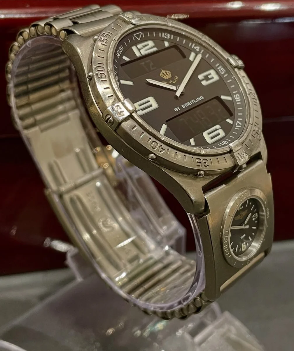 RARE Breitling Aerospace Special Edition His Majesty King Abdullah II Ibn Al Hussein. - Image 4