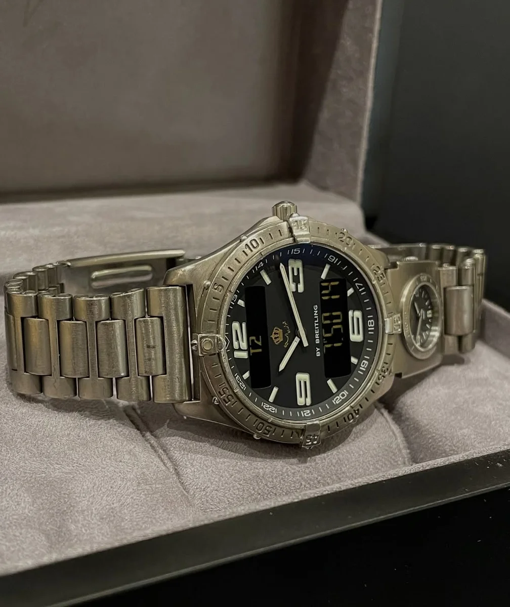 RARE Breitling Aerospace Special Edition His Majesty King Abdullah II Ibn Al Hussein. - Image 5