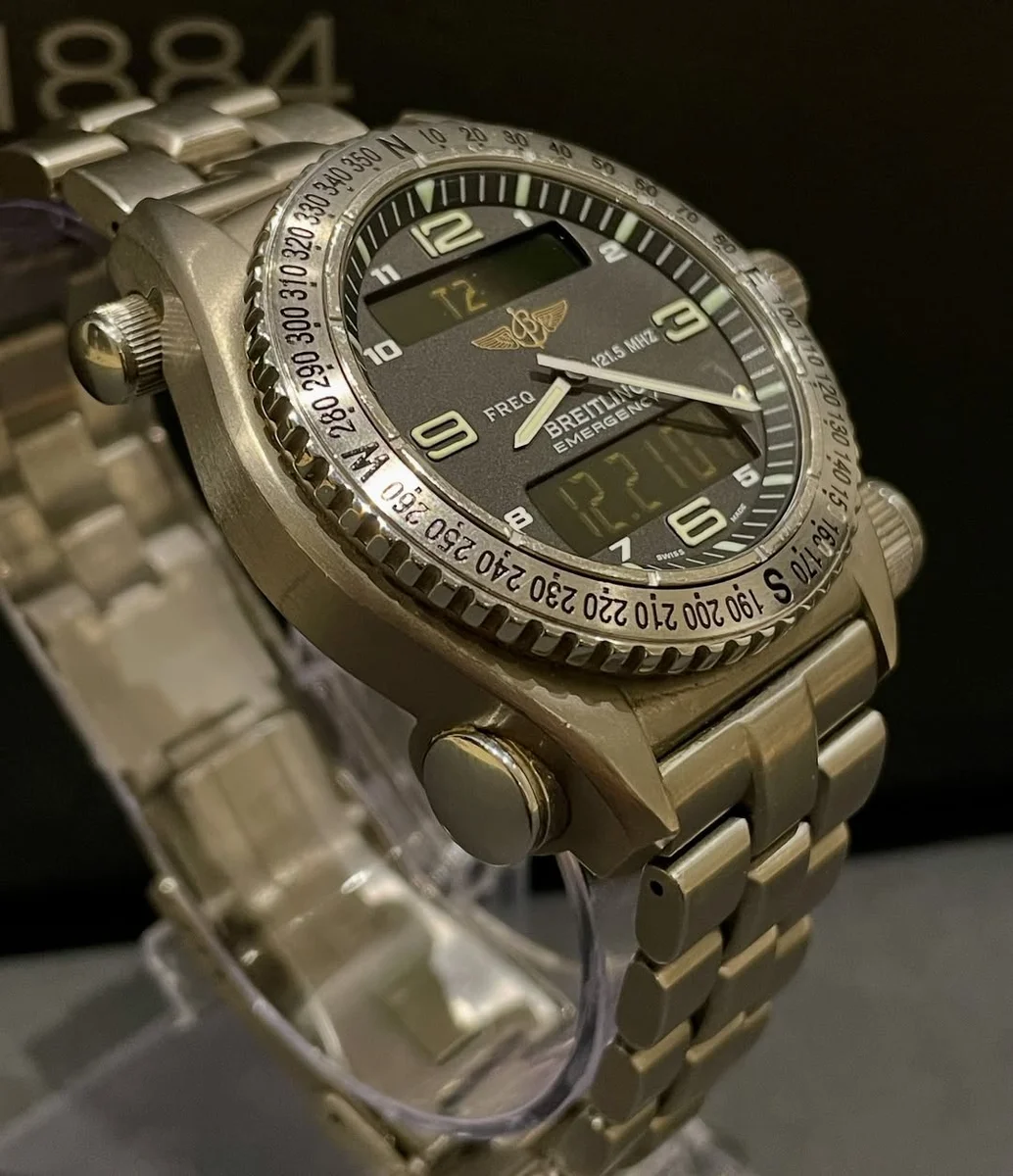 Breitling Emergency 2008 Complete SET Full Titanium - Image 2