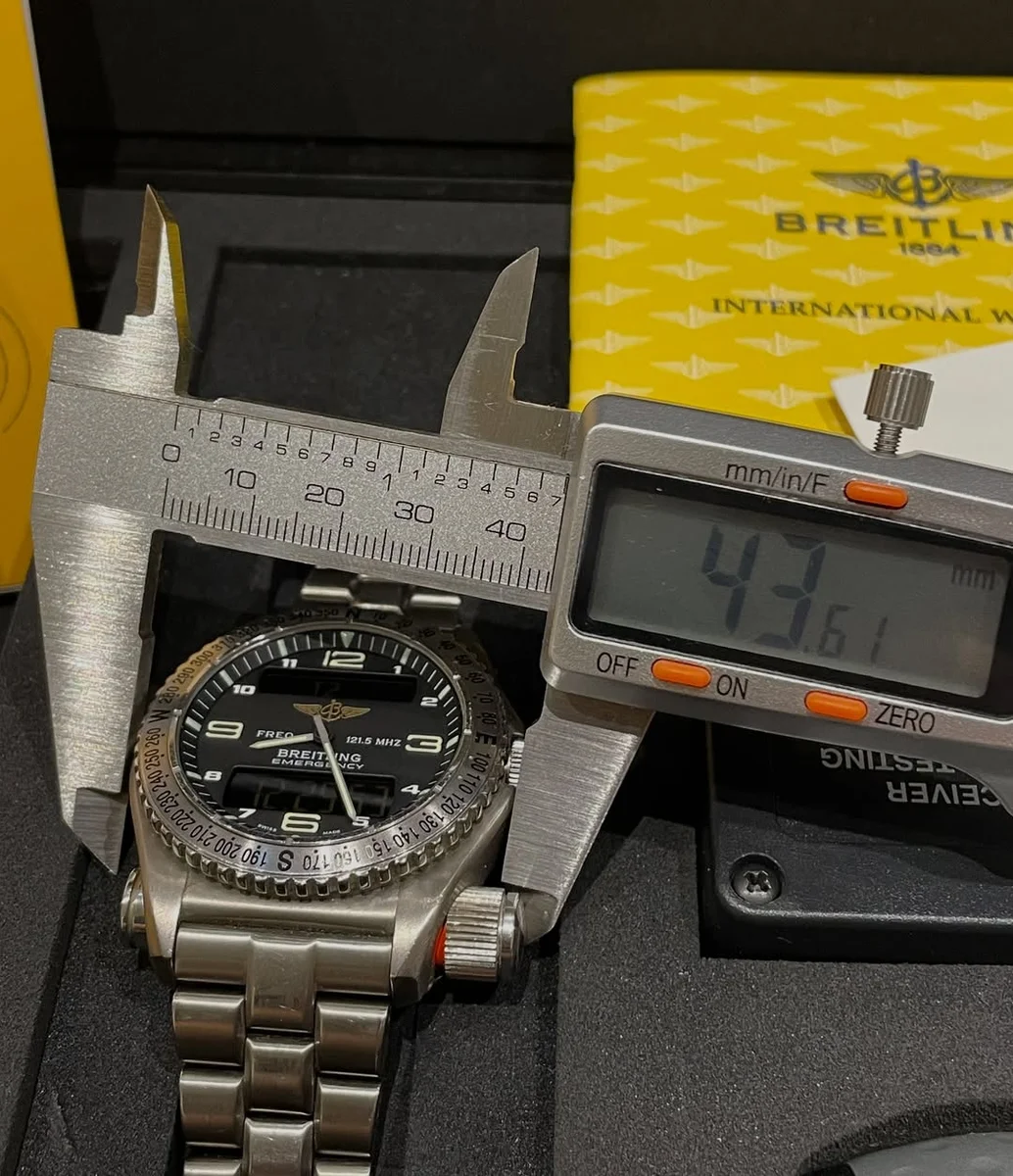 Breitling Emergency 2008 Complete SET Full Titanium - Image 6