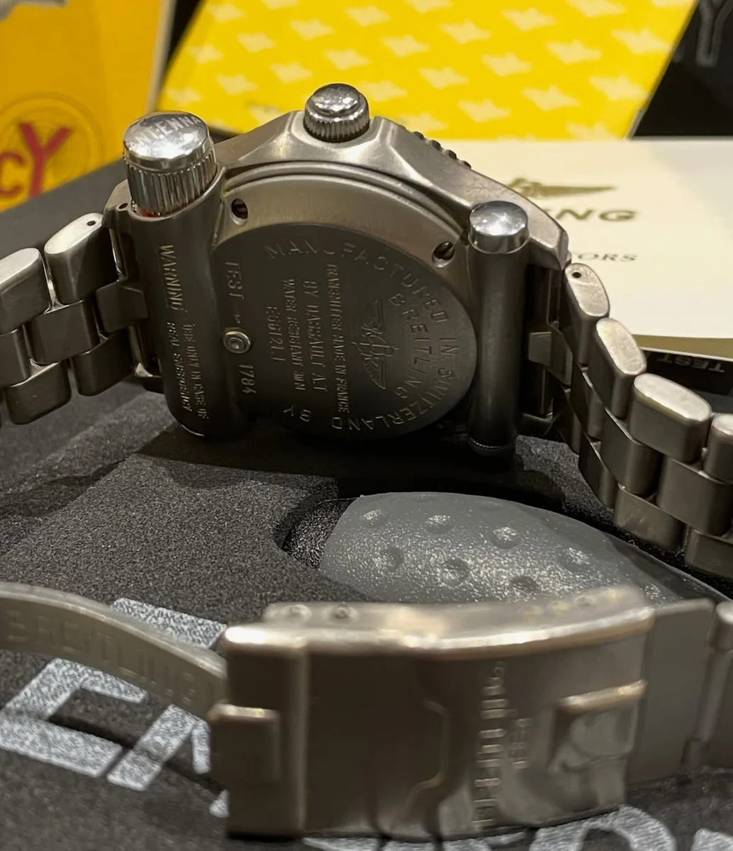 Breitling Emergency 2008 Complete SET Full Titanium - Image 10