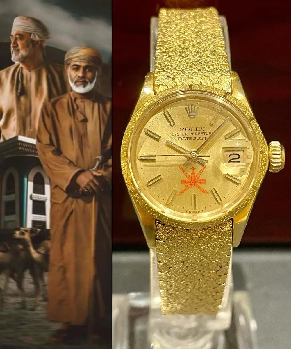 Rolex DJ – Sultanate Of Oman Special Edition Very Rare - Full Gold