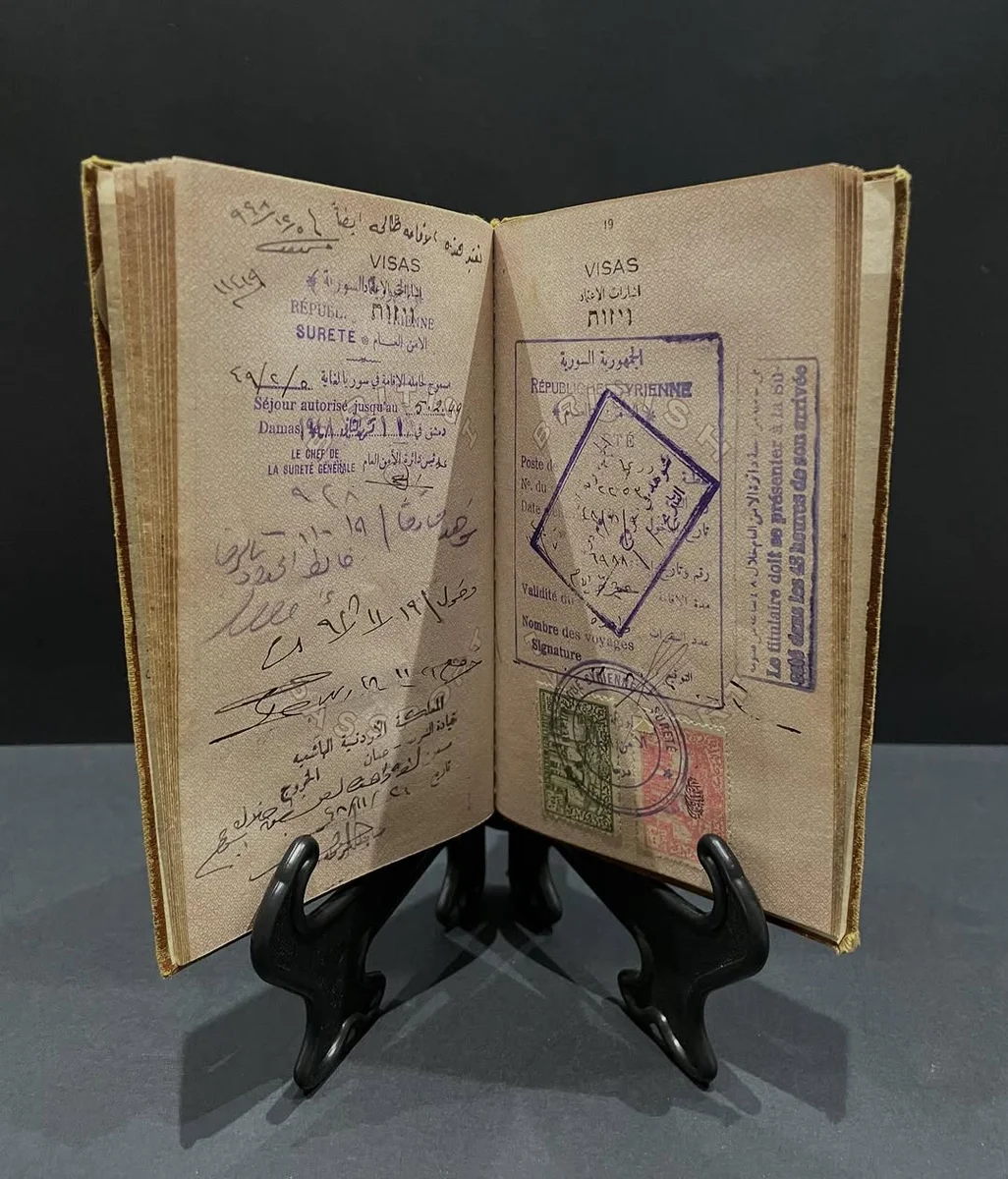 Historical Rarity – 1942 Document Palestine Passport Complete Book - Image 9