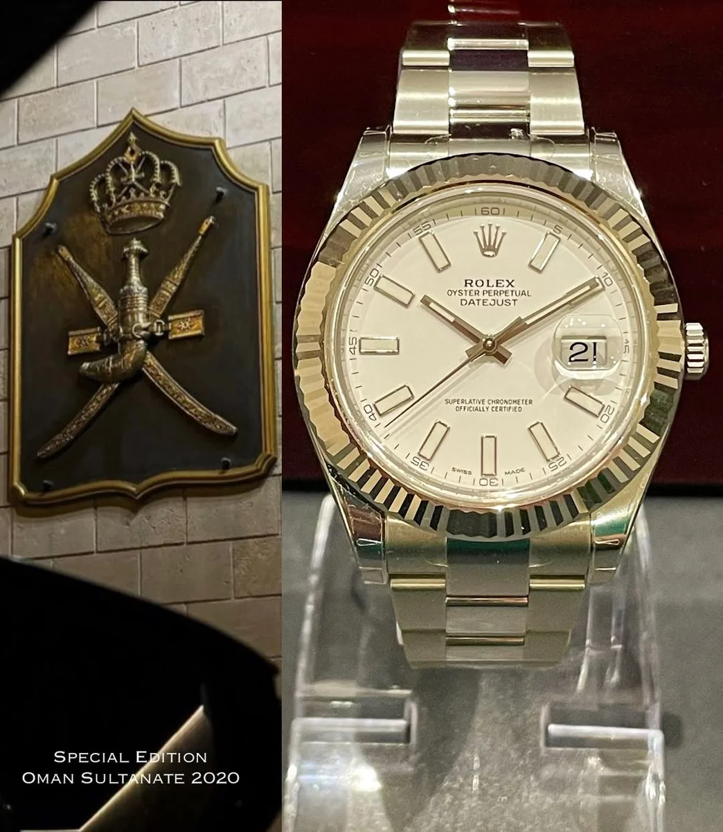 Rolex Exclusive Edition For The Sultanate Of Oman Date Just